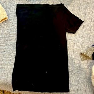 Helmet lang one shoulder top